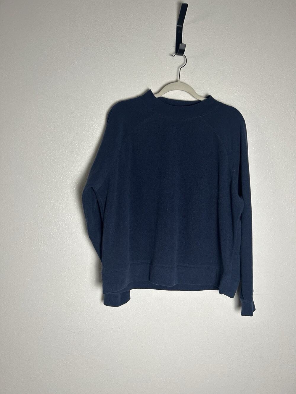 Dudley Stephens Sweatshirt Womens Blue Crewneck Fleece Pullover Size XL